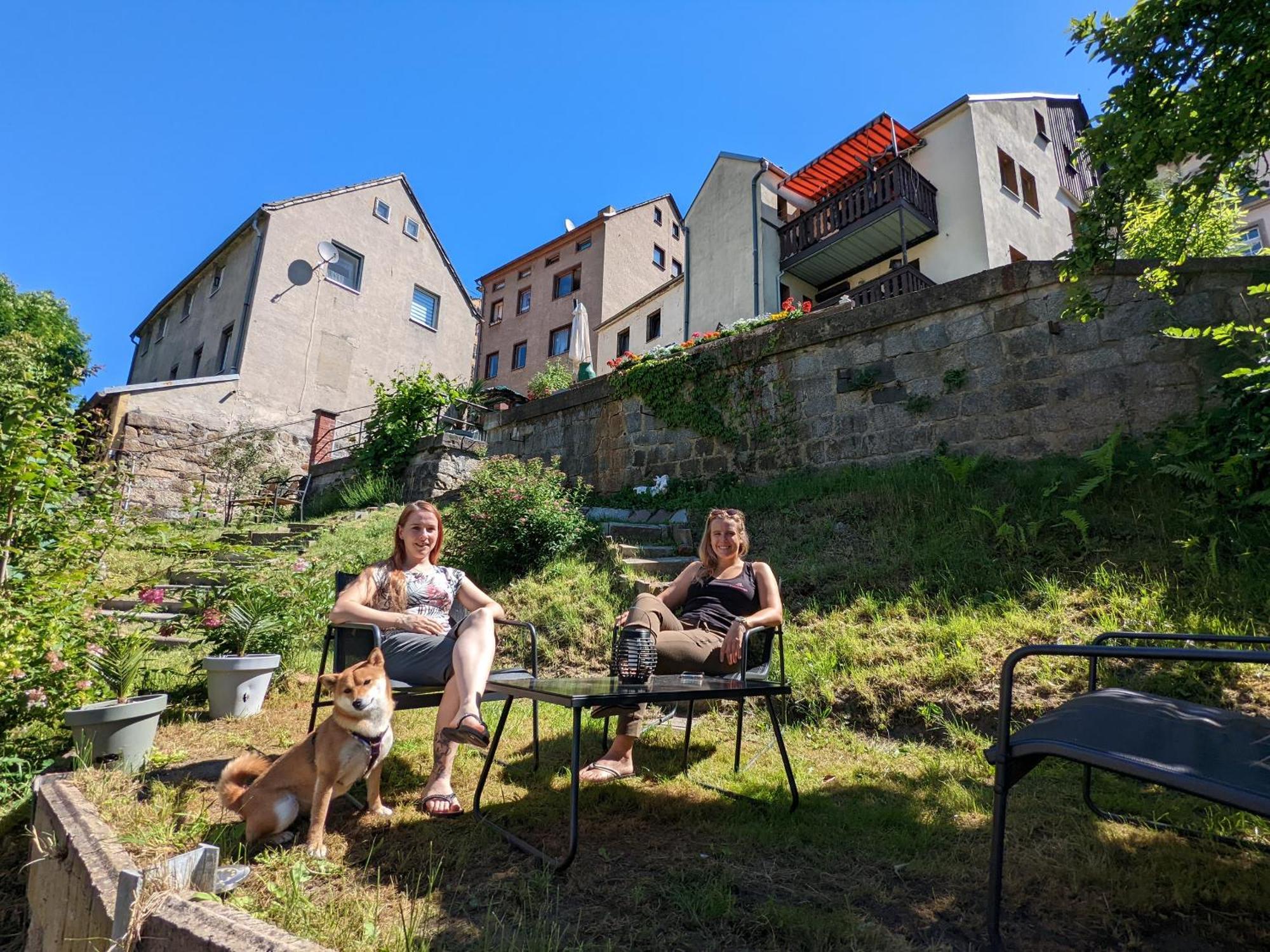 Hw2B - Urlaubsmagie - Wohlfuehlwohnung Mit Balkon, Pool, Sauna & Terrasse Sebnitz Kültér fotó