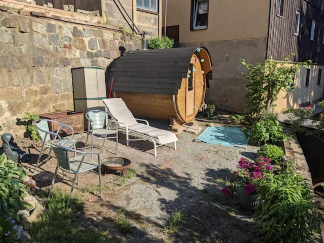 Hw2B - Urlaubsmagie - Wohlfuehlwohnung Mit Balkon, Pool, Sauna & Terrasse Sebnitz Kültér fotó