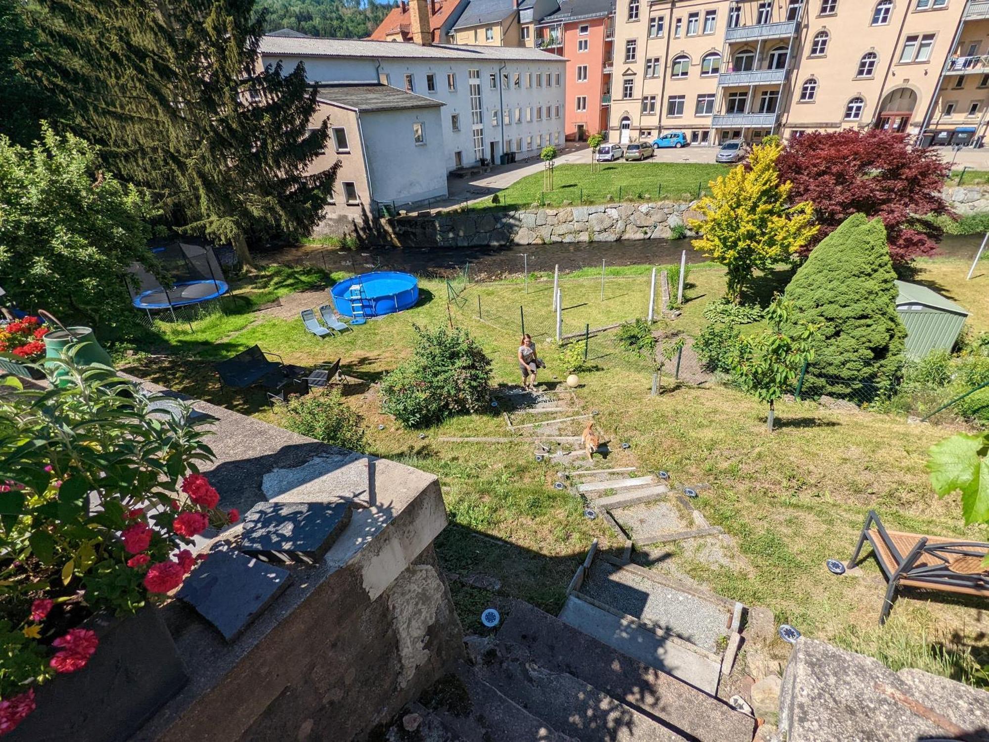 Hw2B - Urlaubsmagie - Wohlfuehlwohnung Mit Balkon, Pool, Sauna & Terrasse Sebnitz Kültér fotó