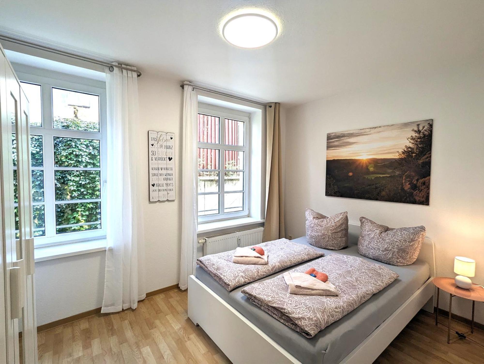 Hw2B - Urlaubsmagie - Wohlfuehlwohnung Mit Balkon, Pool, Sauna & Terrasse Sebnitz Kültér fotó