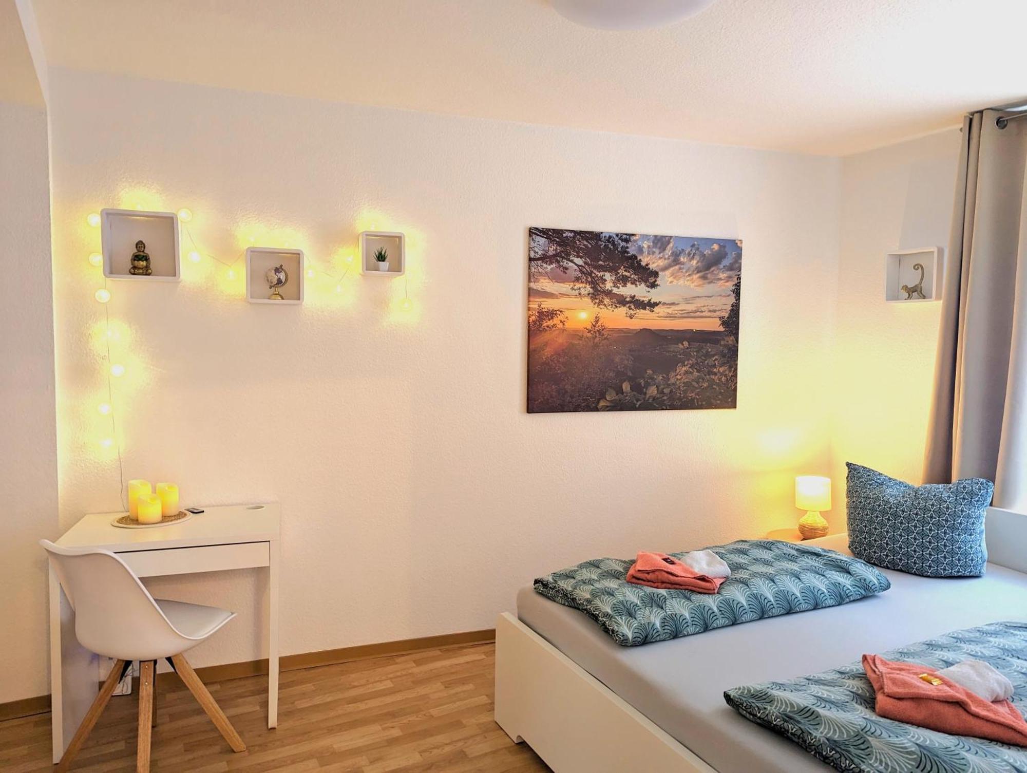 Hw2B - Urlaubsmagie - Wohlfuehlwohnung Mit Balkon, Pool, Sauna & Terrasse Sebnitz Kültér fotó
