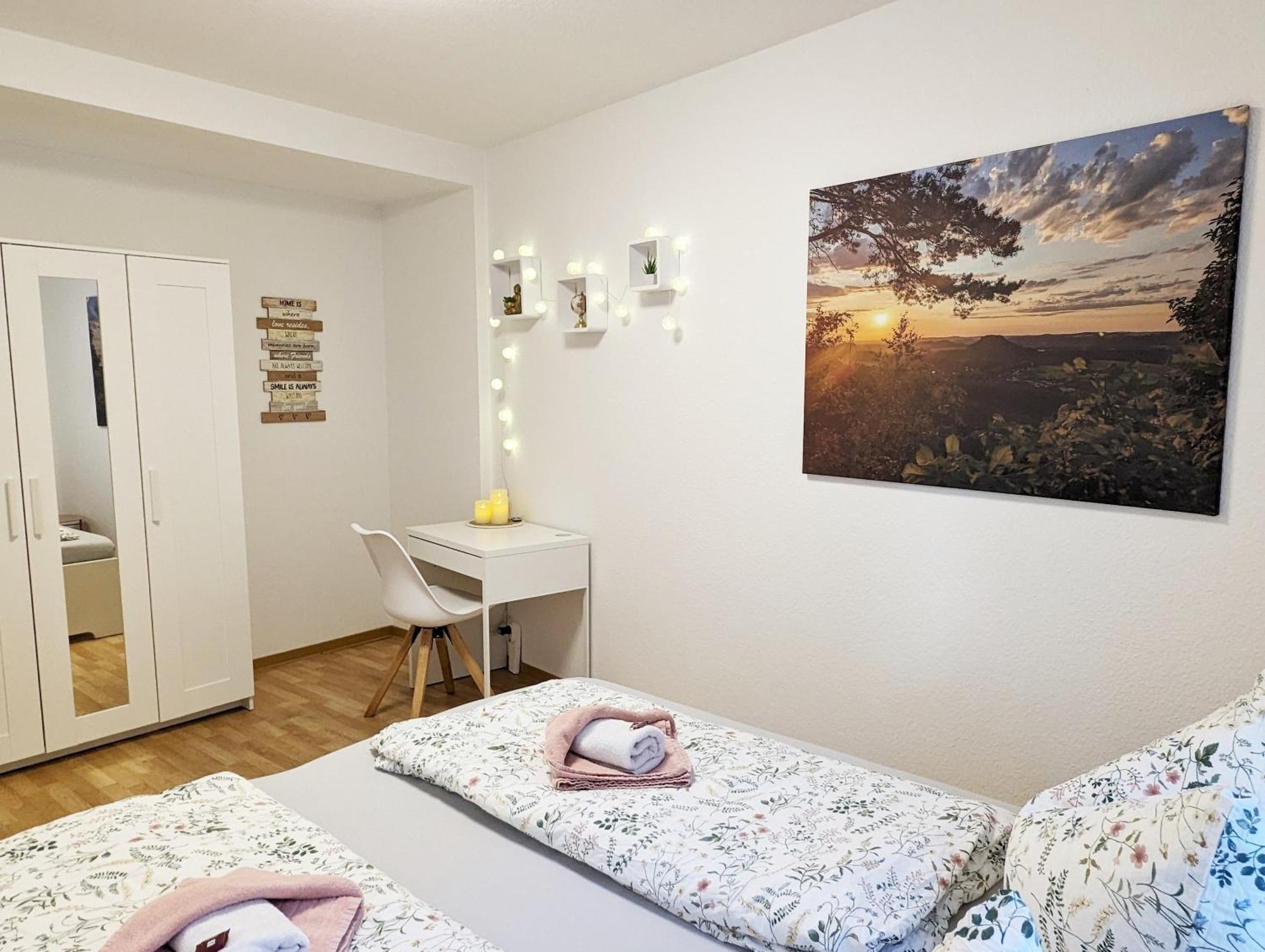 Hw2B - Urlaubsmagie - Wohlfuehlwohnung Mit Balkon, Pool, Sauna & Terrasse Sebnitz Kültér fotó