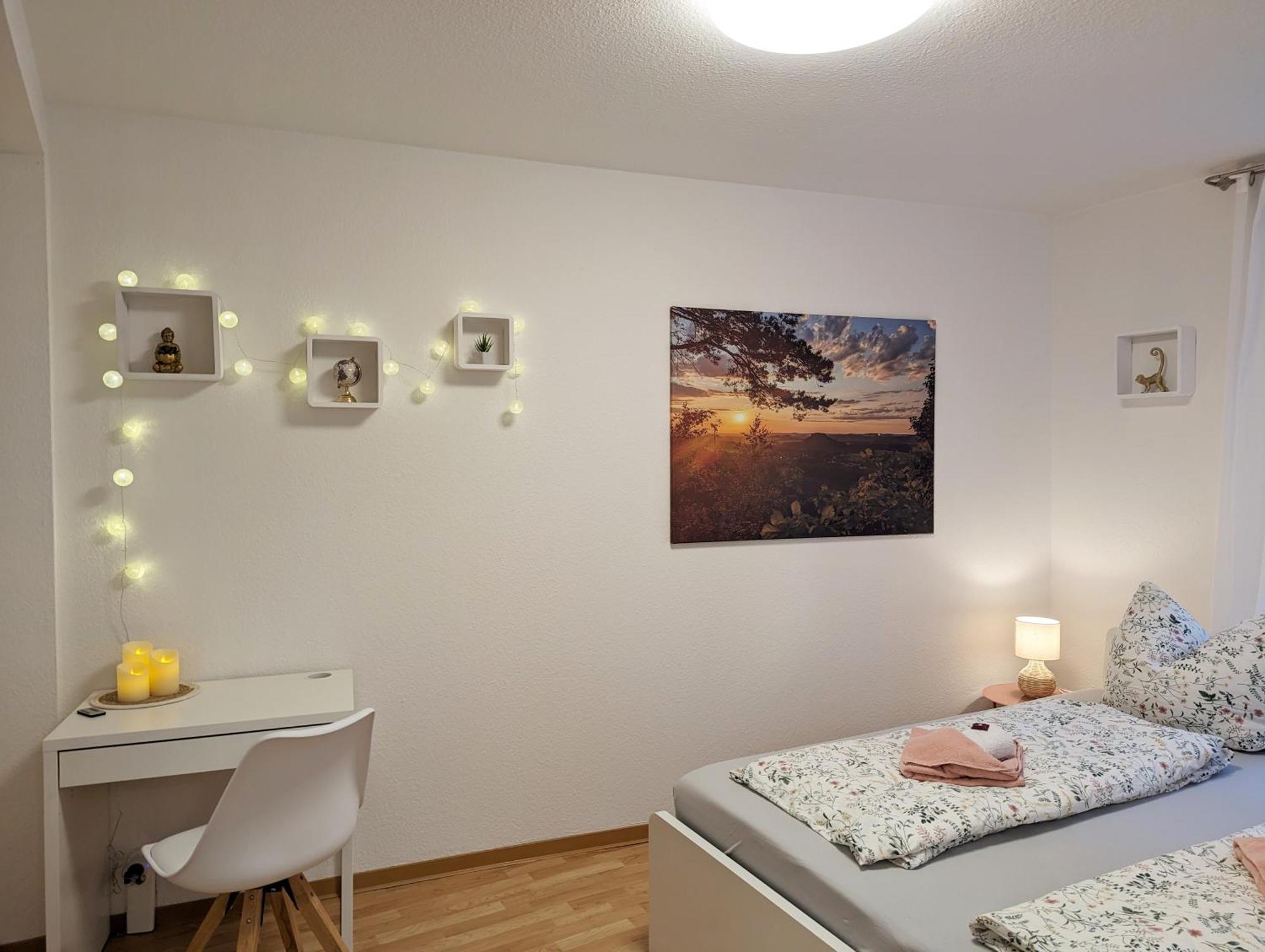 Hw2B - Urlaubsmagie - Wohlfuehlwohnung Mit Balkon, Pool, Sauna & Terrasse Sebnitz Kültér fotó